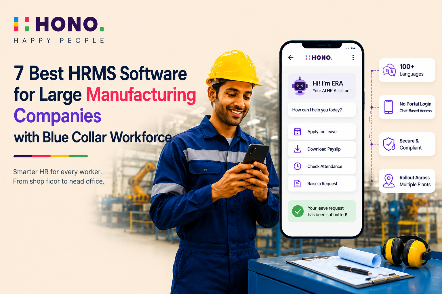 7 Best HRMS Software for Large Manufacturing Companies in India