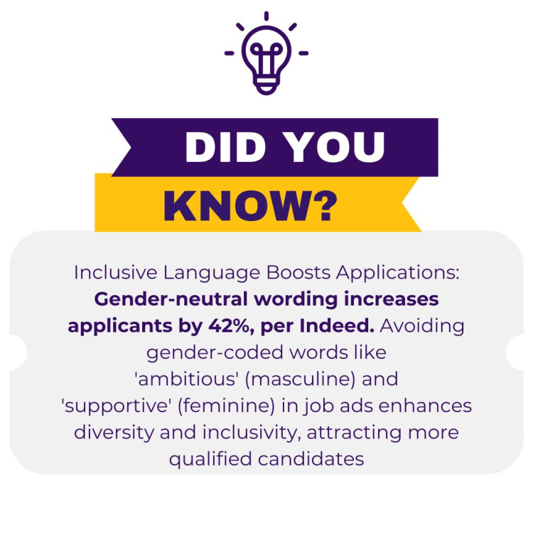 inclusive language boosts applications