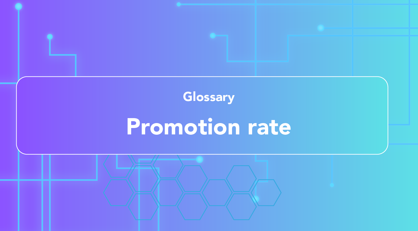 Promotion rate