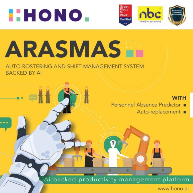 HONO ARASMUS, Auto-rostering, shift-management system